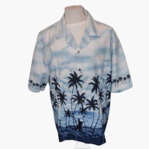NWT Men's Pacific Legend Hawaiian Btn Down Shirt🌴